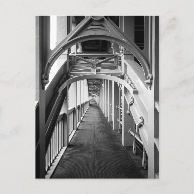 Stephensons High Level Bridge, Newcastle Upon Tyne Postkarte (Vorderseite)