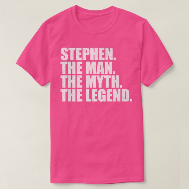 StephenStephen Name Stephen Vorname T-Shirt (Design vorne)