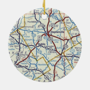 Stephenville Commander and Dublin Ornament