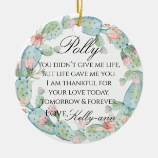 Stepmutter des Brautgeschenks Keramik Ornament