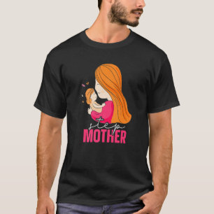 Stepmutter Girl Stepmutter Mama zum Muttertag Moth T-Shirt