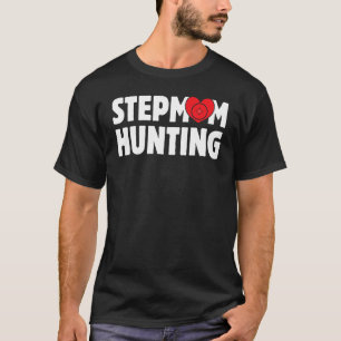 Stepmutter Jagd Frauen Sprichwort Vintager Vater J T-Shirt