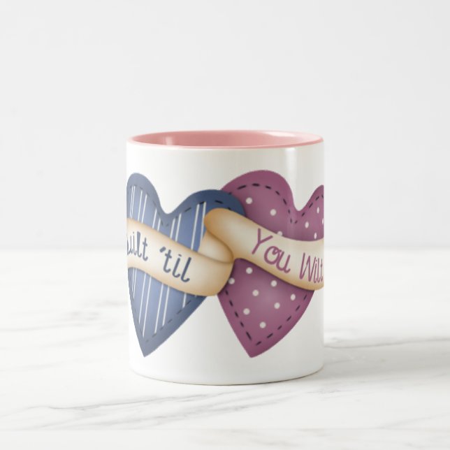 Steppdecke ´til verwelken Sie Zweifarbige Tasse (Mittel)