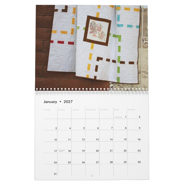 STEPPDECKEN 2014 Wandkalender (Jan 2027)