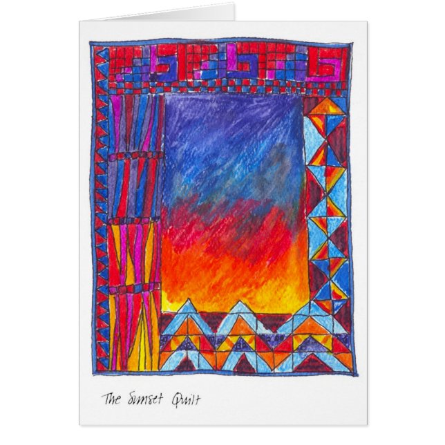 Steppdecken-Reihe (Vorne)