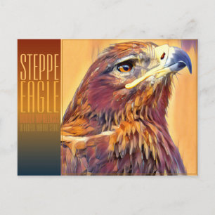 Steppe Eagle [Postkarte] Postkarte
