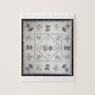 Steppen Sie "im Broderie Perse", c.1800 Puzzle