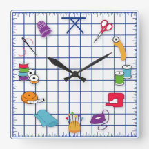 Steppen Sie und nähen Sie Zeit