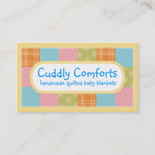 Steppende quilters visitenkarte