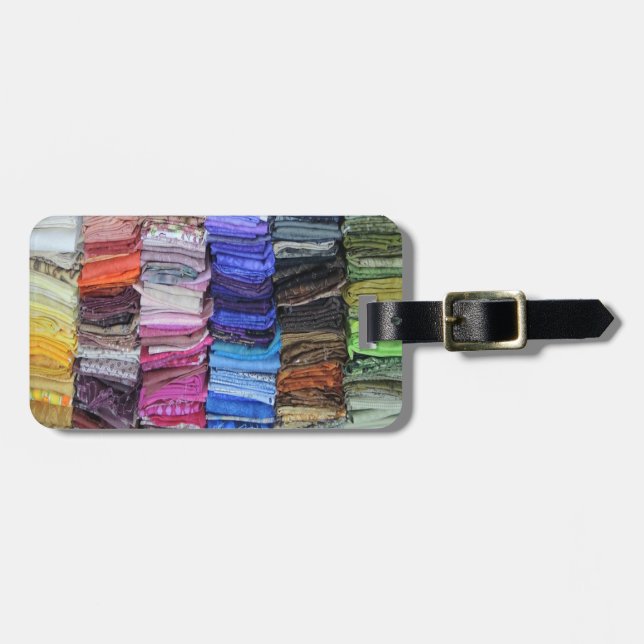 Steppendes Gewebe-Versteck Gepäckanhänger (Vorderseite horizontal)