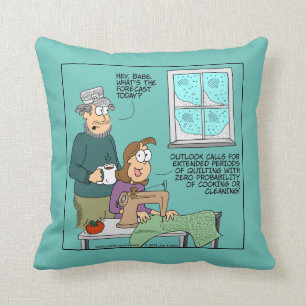 Steppendes prognostiziertes Wurfs-Kissen - Kissen