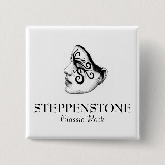 Steppenstone klassisches Felsen-Button Button
