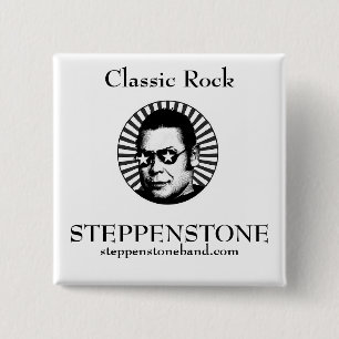 Steppenstone Stern-Quadrat-Button Button