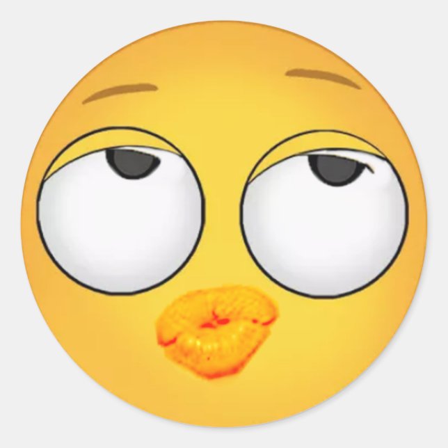 Stepphalter Runder Aufkleber (Vorderseite)