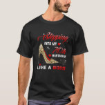 Stepping Into My 70Th Birthday Leopard Gift Tee Fo<br><div class="desc">Stepping Into My 70th Birthday Like A Boss Girly Leopard High Heel Crown 70th Birthday ohrs Tee for women, ladies. If you or your mama mother aunt grandma who are having a 70th birthday party, this glamorous 70 tee with Girly Leopard High Heel Crown and number 70 design is cool...</div>