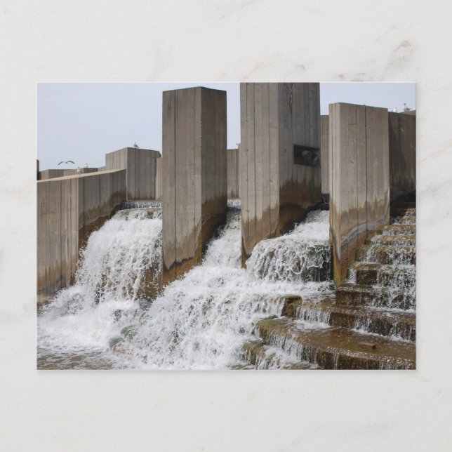 Stepping Stone Falls Post Card 2 Postkarte (Vorderseite)