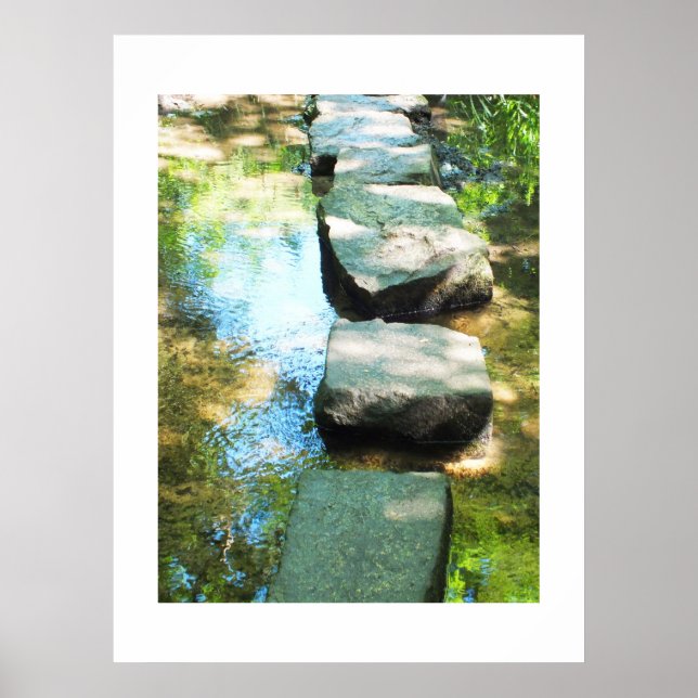 Steppsteine Poster (Vorne)