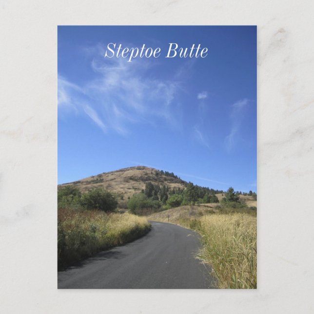 Steptoe Butte Postkarte (Vorderseite)