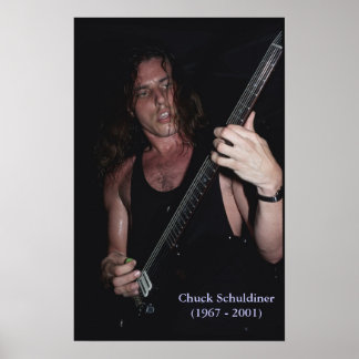Sterbehilfe Chuck Schuldiner (1967 - 2001) Poster