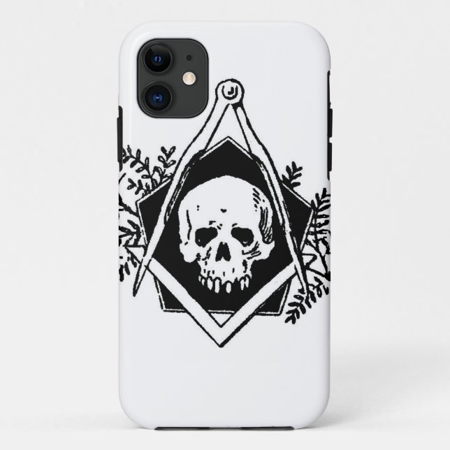 Sterblichkeits-Quadrat und Kompassse Case-Mate iPhone Hülle (Rückseite)