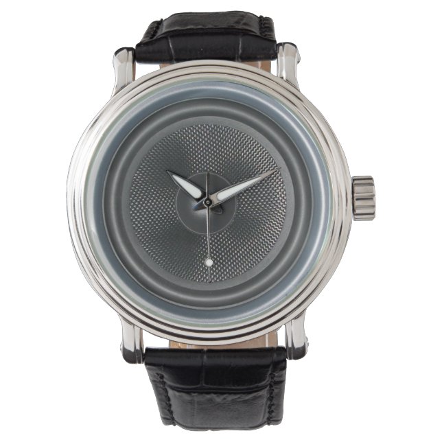 Stereo Lautsprecher Image Watch Armbanduhr (Vorderseite)