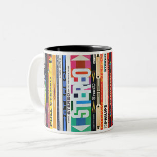 Stereo-Tasse 2 Zweifarbige Tasse