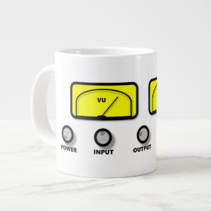 "Stereo" Tassenentwurf Jumbo-Tasse