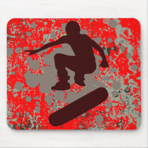 Stereoanlage Skateboarding: Blasen: Mousepad