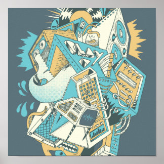 Stereokromatico Poster