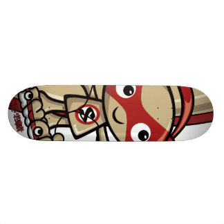 Stereomaskottchen Skateboard