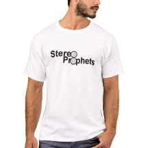 Stereoprophet-helles Logo-T-Shirt