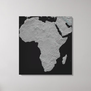 Stereoskopische Ansicht von Nordamerika Leinwanddruck