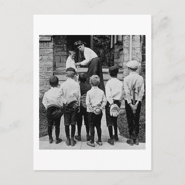 Stereoview - Bitte Mama? Postkarte (Vorderseite)