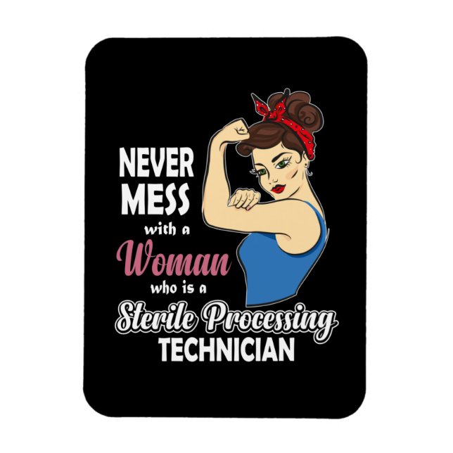 Sterile Processing Technique geben Frauen Autoclav Magnet (Vertikal)