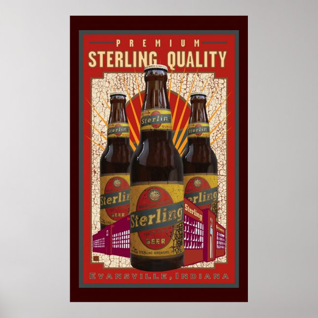 Sterling Beer Poster (Vorne)