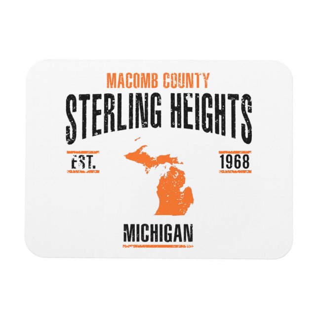 Sterling Heights Magnet (Horizontal)