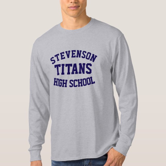 Sterling Heights Stevenson High School T - Shirt (Vorderseite)