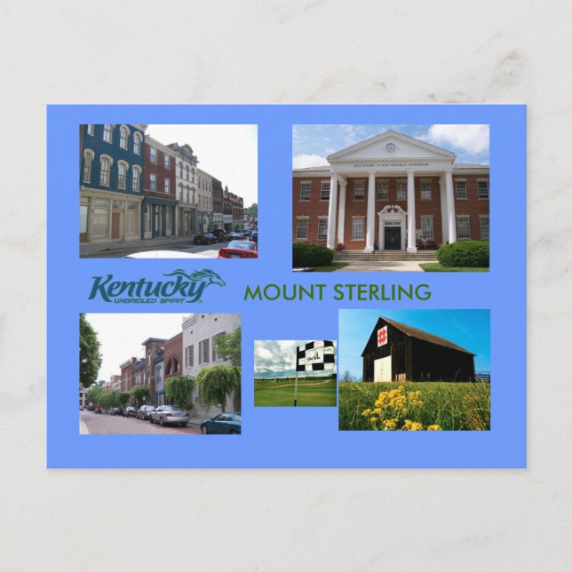 Sterling, Kentucky Postkarte (Vorderseite)