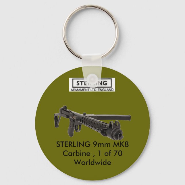 STERLING MK8 Carbon Schlüsselanhänger (Vorderseite)