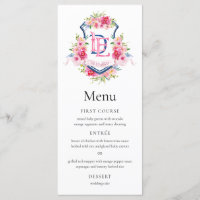 Sterling Wedding Menu 2