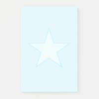 Stern auf Light Blue