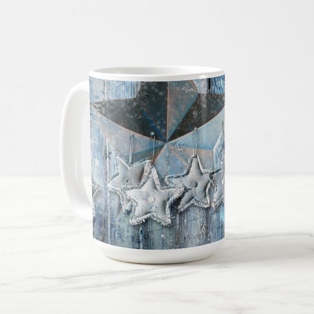 Stern Blues Kaffeetasse (Vorderseite Links)