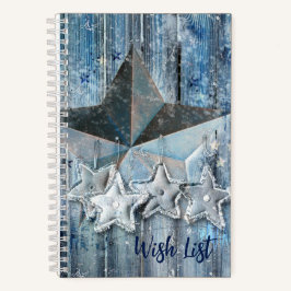 Stern Blues Notizbuch