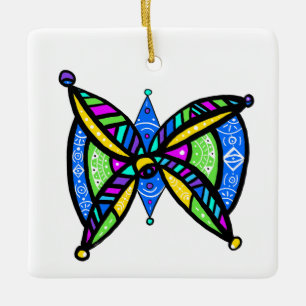 Stern Davids -  Keramikornament