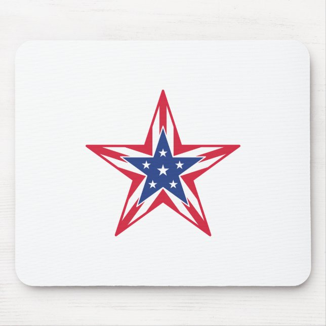 Stern der Freiheit Mousepad (Vorne)