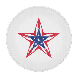 Stern der Freiheit Schneidebrett