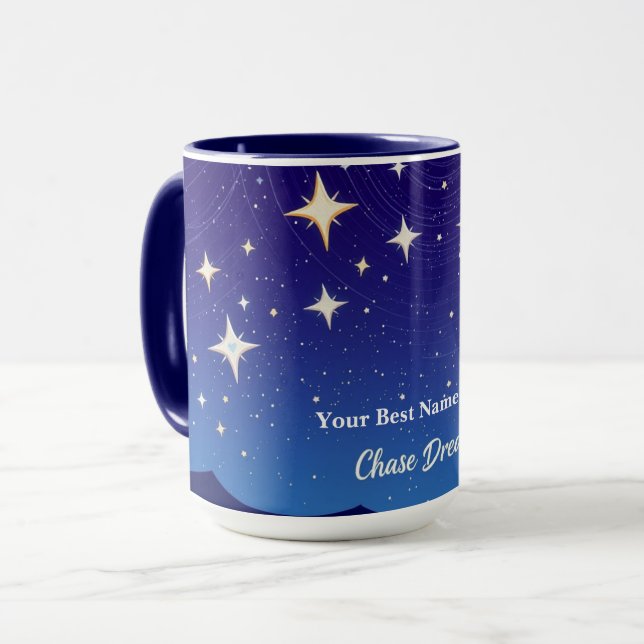 Stern der Traumjagd Tasse (Vorderseite Links)