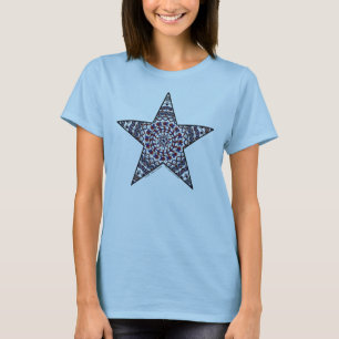 Stern der Unabhängigkeit Shirt der Frauen