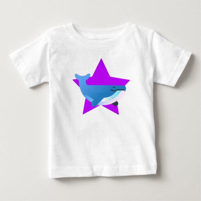Stern, Der Wal, Wal Baby T-shirt (Vorderseite)