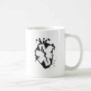 Stern des anatomischen Herzens des Lebens Tasse